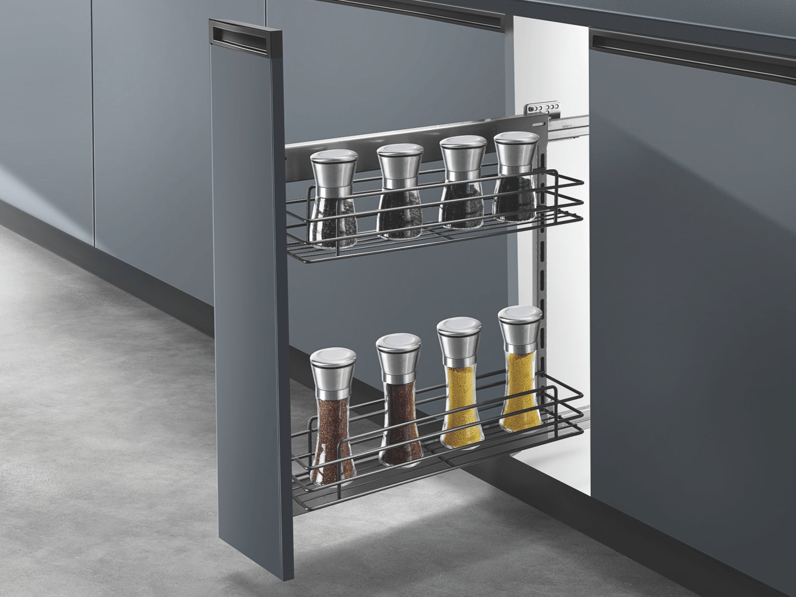 Floren Series Side Pull Basket