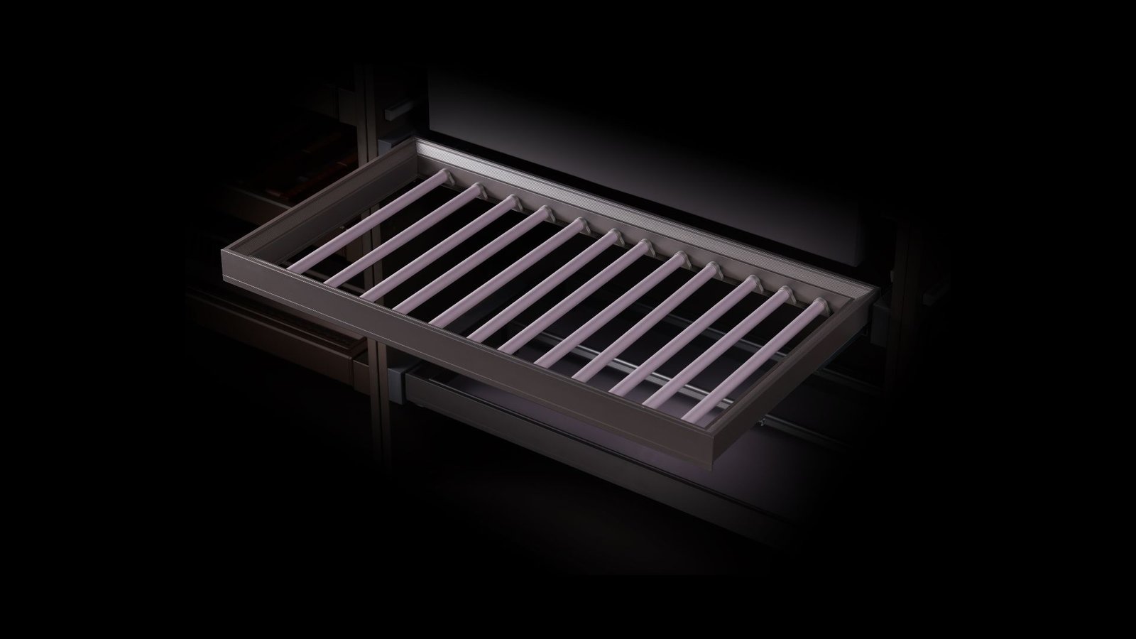 Aurton Series Trouser Rack Trouser Rack AURTON SERIES storage hardware SKU G03001-1200 detail view 1