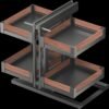 Elegance Series Full Pull Out Corner Monster Full Pull Out Corner Monster Elegance Series storage hardware SKU G20617 detail view 1
